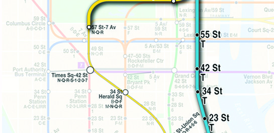 Second Avenue Subway Line Second Avenue Subway Line