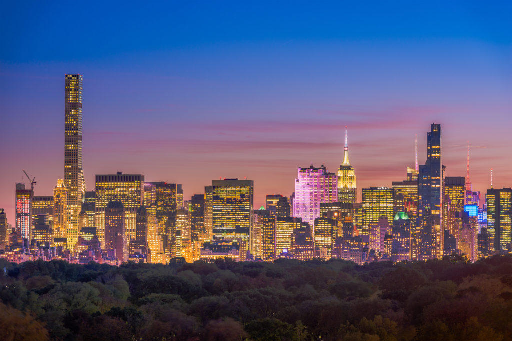 History New York City Central Park Skyline 243ugdq