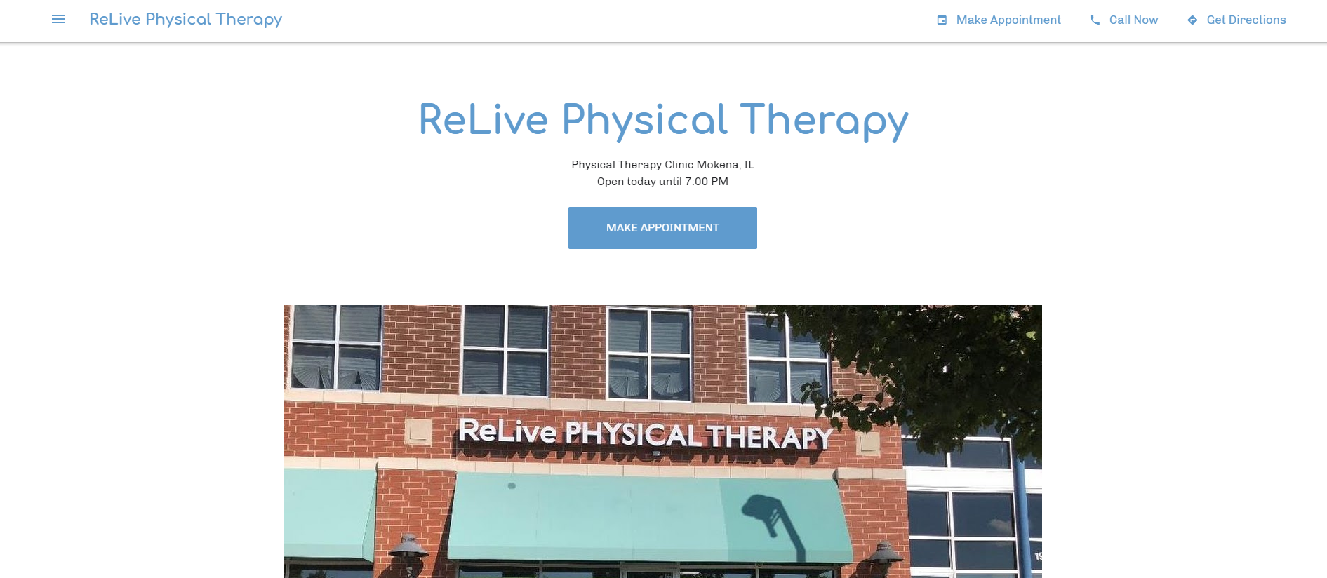 Relive Physical Therapy Relive Physical Therapy
