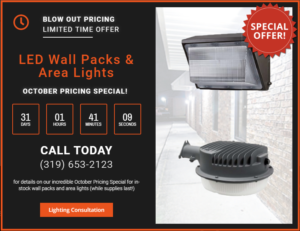 Product Spotlight: Wall Packs & Area Lights Product Spotlight: Wall Packs & Area Lights