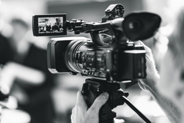 Camera At A Press Conference Camera at a press conference