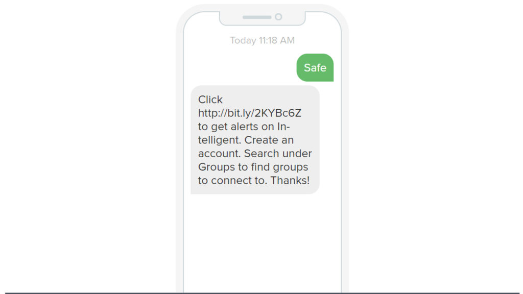 HOW IN-TELLIGENT USES TEXTS TO DRIVE APP DOWNLOADS AND KEEP PEOPLE SAFER HOW IN-TELLIGENT USES TEXTS TO DRIVE APP DOWNLOADS AND KEEP PEOPLE SAFER